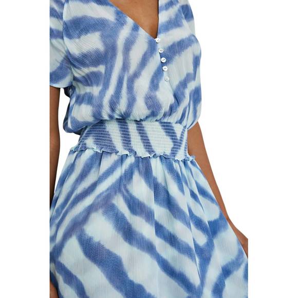 NEW RAILS karla dress in blue watercolor stripes - Picture 4 of 4